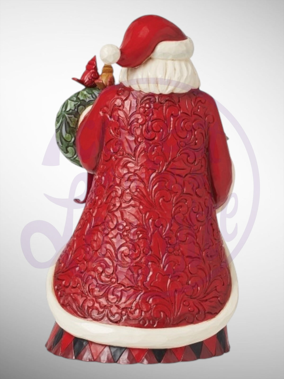 Jim Shore Heartwood Creek - Highland Glen Winter's Welcome Santa Figurine
